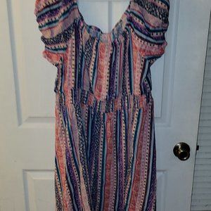 Torrid Stripe Mini Dress